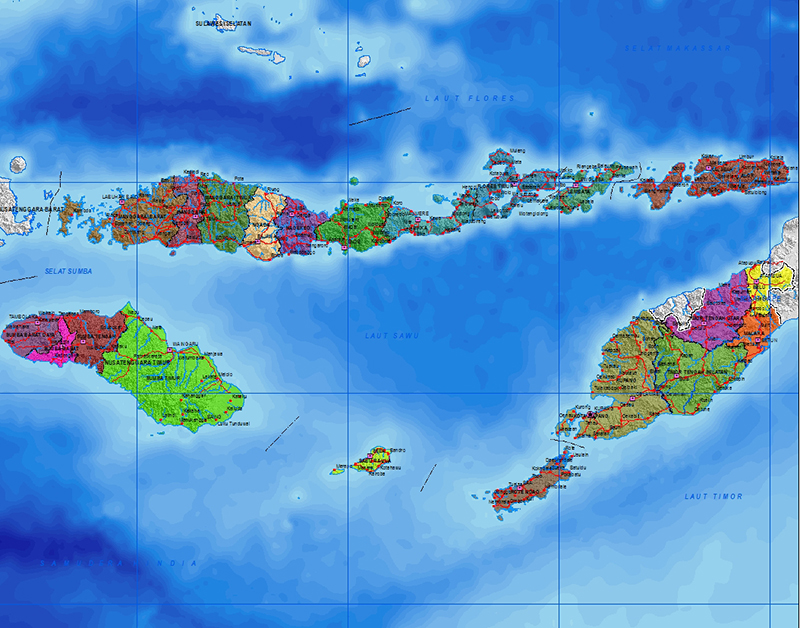 Peta Wilayah | BPK RI Perwakilan Propinsi Nusa Tenggara Timur